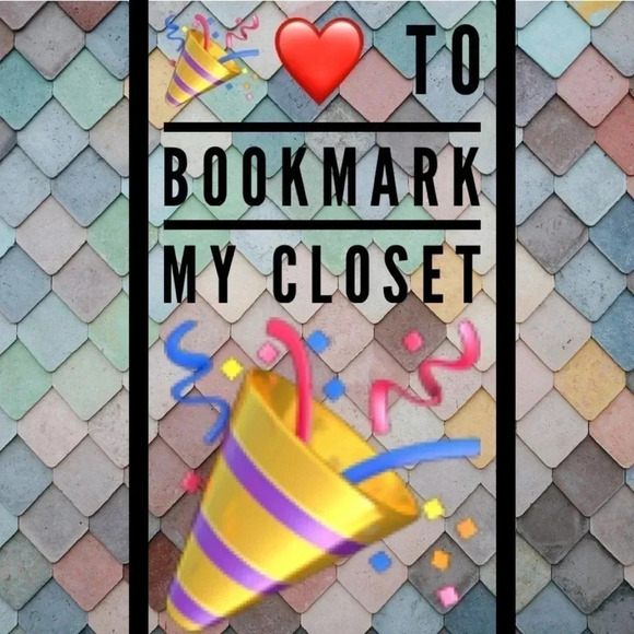 Hit the ❤️ to Bookmark my Closet. Thanks 😍 - Picture 1 of 1